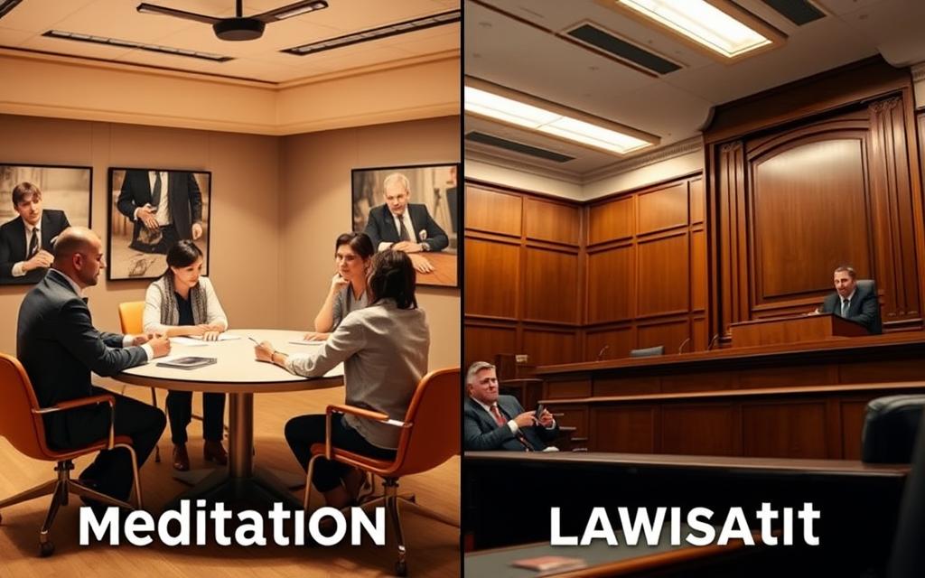 Mediation Vs Lawsuit Comparison
